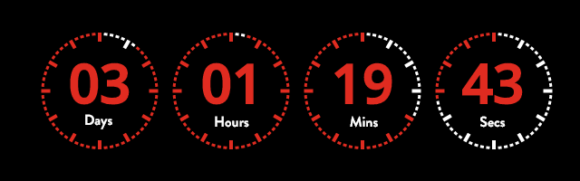 Countdown to showtime