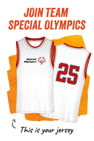 JOIN TEAM SPECIAL OLYMPICS