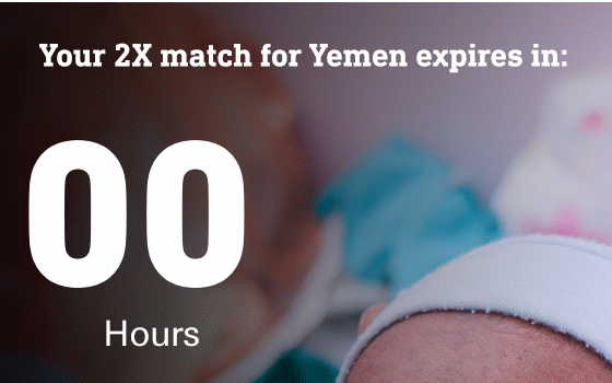 Your 2X match for Yemen expires at: Midnight