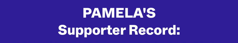 Your Supporter Record: