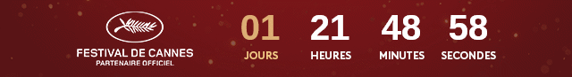 Compte a rebours Festival de Cannes