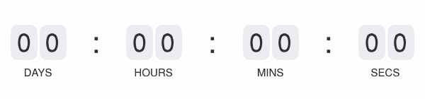 The Clock Is Ticking!