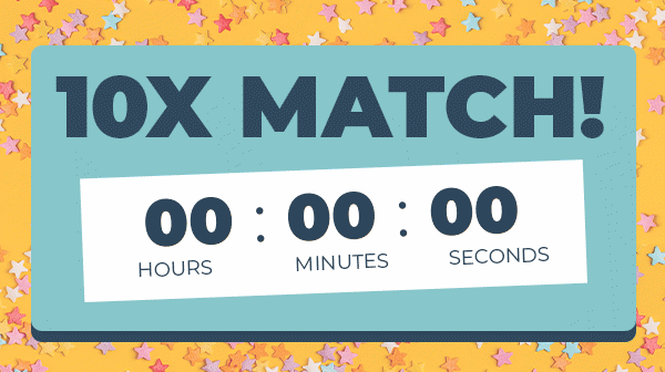 Match Announcement: Multiply Your Impact 10x, Up to $500,000. Donate today!